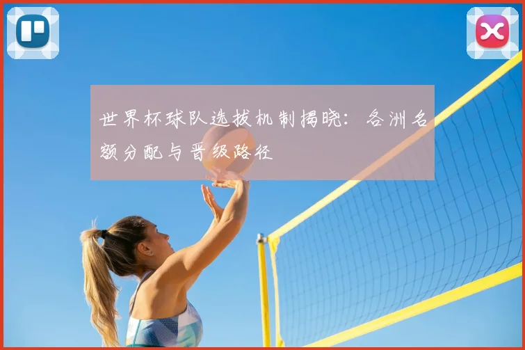 世界杯球队选拔机制揭晓:各洲名额分配与晋级路径