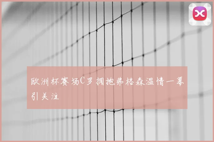 欧洲杯赛场C罗拥抱弗格森温情一幕引关注