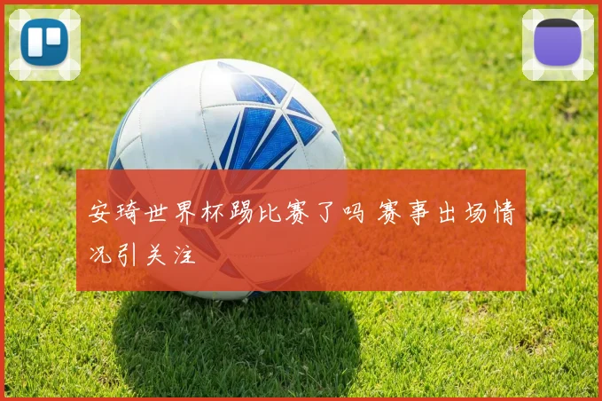 安琦世界杯踢比赛了吗 赛事出场情况引关注